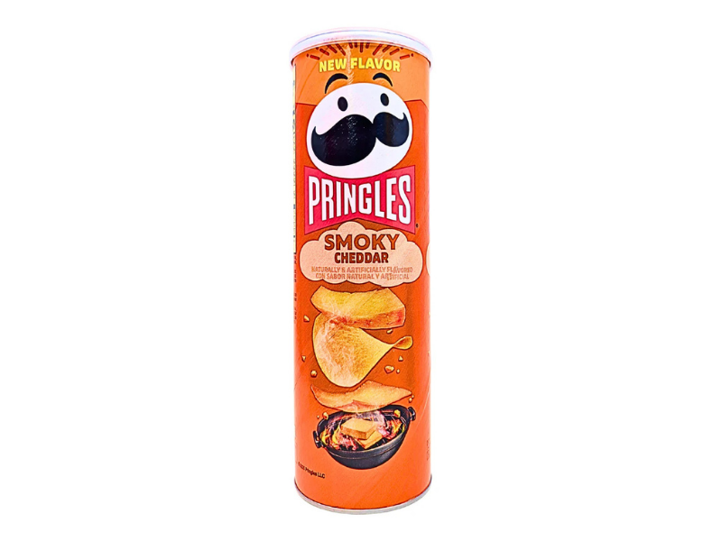 USA 🇺🇸 - Pringles Smoky Cheddar