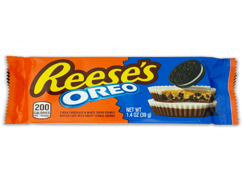 USA 🇺🇸 = Reese's Oreo Peanut Butter Cups