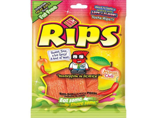 USA 🇺🇸 - Rips Bite-Size Pieces Mango Chili