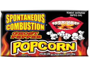 USA 🇺🇸 - Ass Kickin' Spontaneous Combustion Ghost Pepper Popcorn