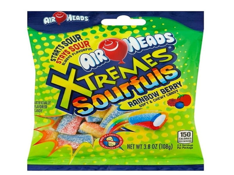 USA 🇺🇸 - AirHeads Xtremes Sourfuls Rainbow Berry