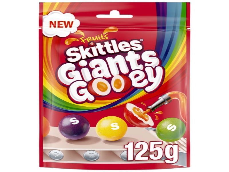 UK 🇬🇧 - Skittles Fruits Giants Gooey.