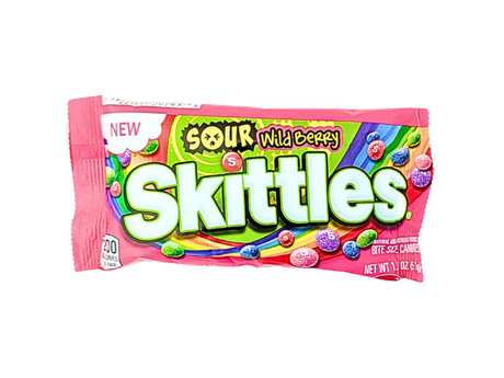 USA 🇺🇸 - Skittles Sour Wild Berry