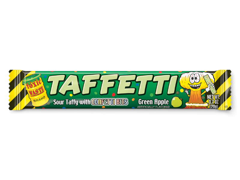 USA 🇺🇸 - Toxic Waste Taffeti Green Apple
