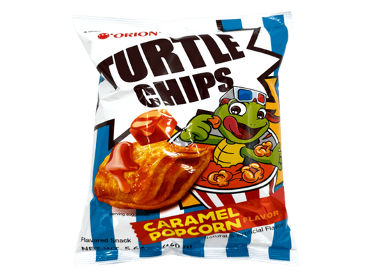 South Korea 🇰🇷 - Turtle Chips Caramel Popcorn