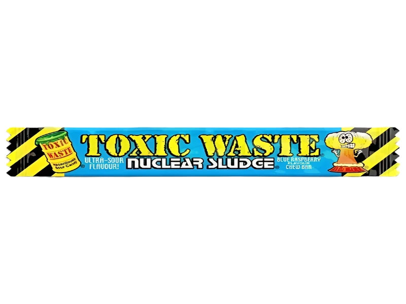 UK 🇬🇧 - Toxic Waste Nuclear Sludge Sour Blue Raspberry Chew Bar