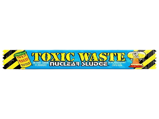 UK 🇬🇧 - Toxic Waste Nuclear Sludge Sour Blue Raspberry Chew Bar