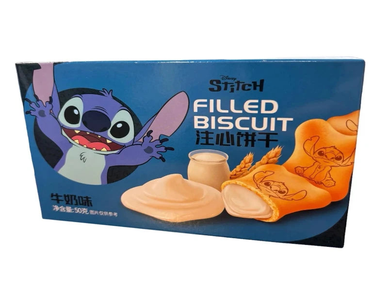 China 🇨🇳 - BinQi Disney Stitch Milky Filled Biscuit