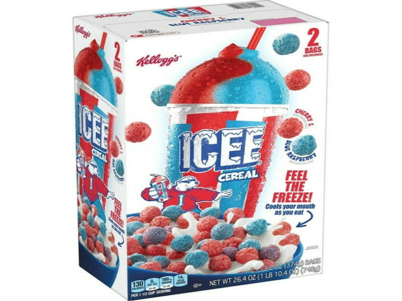 USA 🇺🇸 - Kellogg's ICEE Mixed Berry
