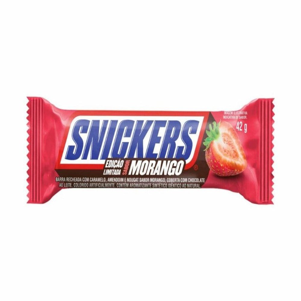 Brazil 🇧🇷 - Snickers Strawberry - InOutSnackz