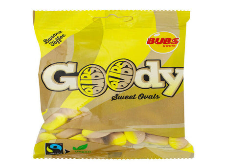 Sweden 🇸🇪 - Bubs Goody Banana Toffee Ovals.