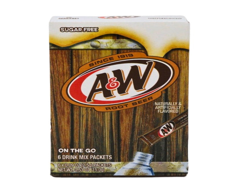 USA 🇺🇸 - A&W Root Beer Singles To Go