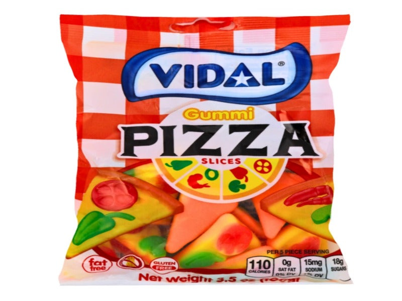 USA 🇺🇸 - Vidal Gummi Pizza Slices