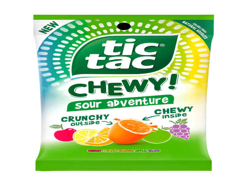 USA 🇺🇸 - Tic Tac Chewy Sour Adventure.