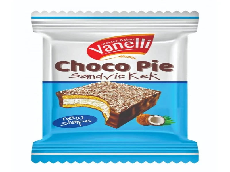 Turkey 🇹🇷 - Vanelli Choco Pie Marshmallow Cake With Coconut