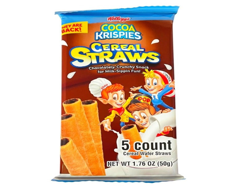 USA 🇺🇸 - Cocoa Krispies Cereal Straws