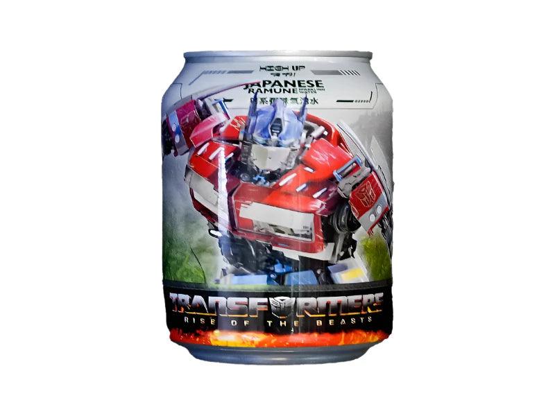 Taiwan 🇹🇼 - Transformers Optimus Prime Ramune Sparkling Water.