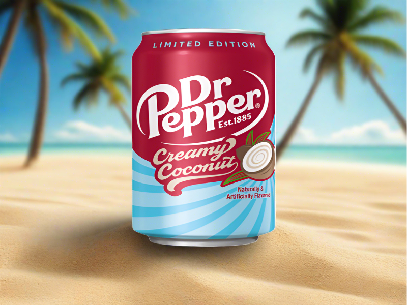 USA 🇺🇸 - Dr Pepper Creamy Coconut