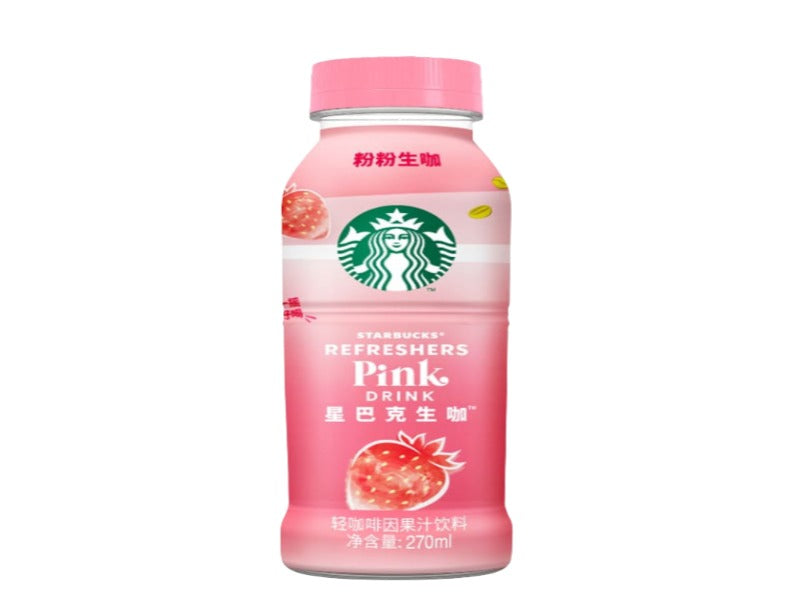 China 🇨🇳 - Starbucks Refreshers Pink Drink Strawberry