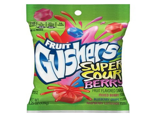 USA 🇺🇸 - Fruit Gushers Sour Berry