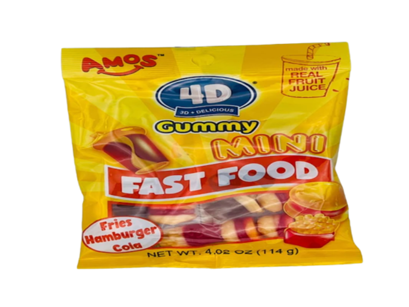 USA 🇺🇸 - 4D Gummy Mini Fast Food