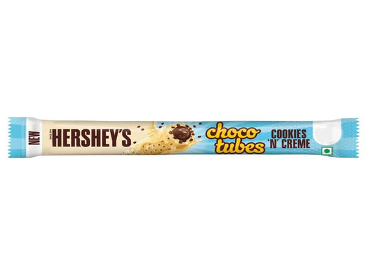 India 🇮🇳 - Hershey's Choco Tubes Cookies N Cream