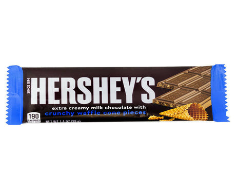 USA 🇺🇸 - Hershey's Milk Chocolate with Crunchy Waffle Cone Pieces