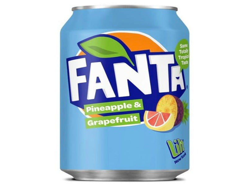 UK 🇬🇧 - Fanta Pineapple & Grapefruit