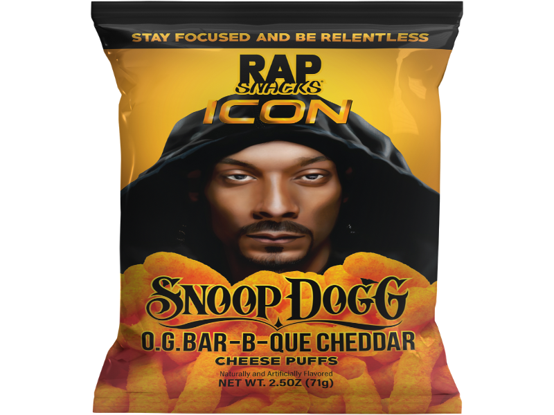 USA 🇺🇸 - Rap Snacks Snoop Dogg BBQ Cheddar Cheese Puffs