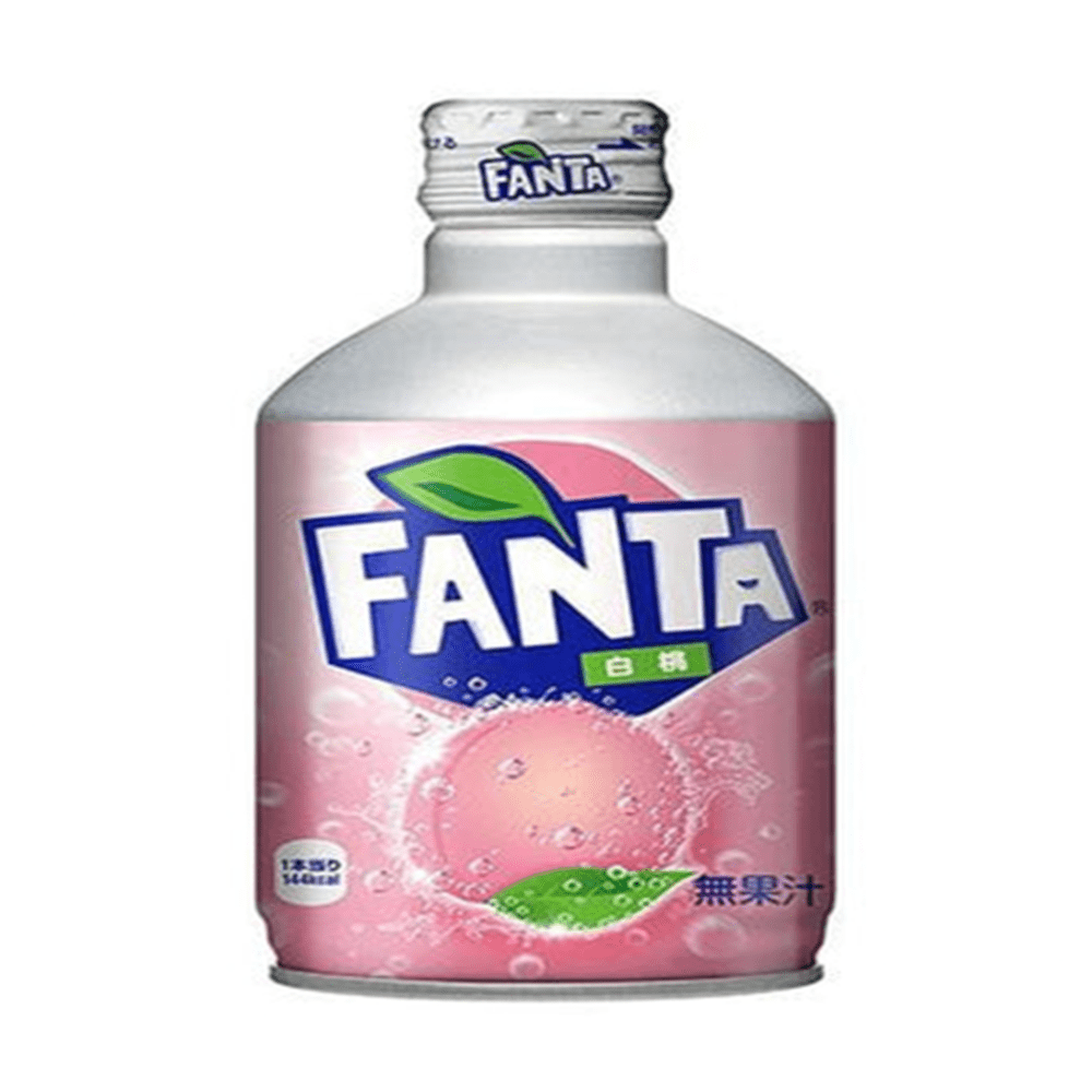 Japan 🇯🇵 - Fanta White Peach Aluminum Can - InOutSnackz