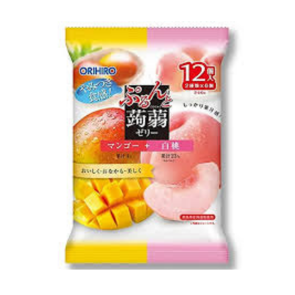 Japan 🇯🇵 - Orihiro Jelly Mango and White Peach - InOutSnackz