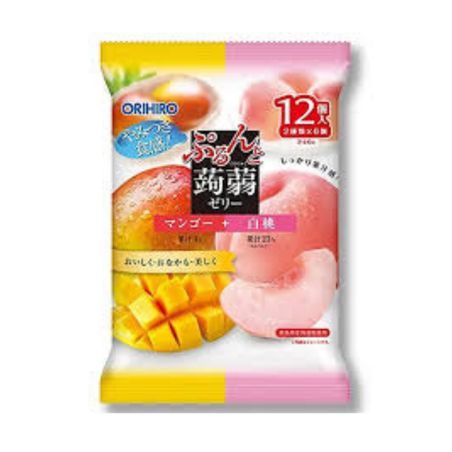 Japan 🇯🇵 - Orihiro Jelly Mango and White Peach - InOutSnackz