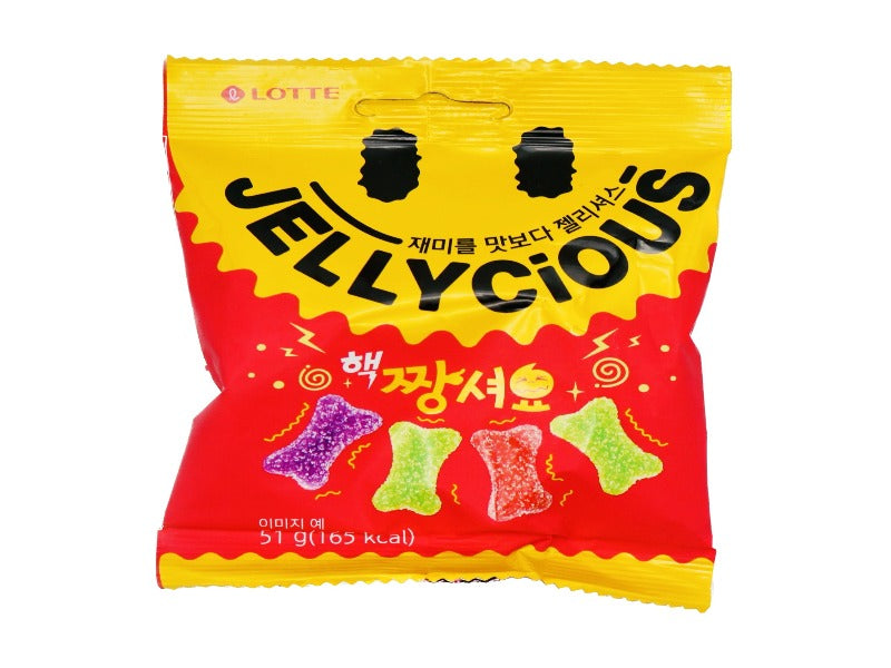 Korea 🇰🇷 - Lotte Jellycious Extremely Sour Fruit Jelly