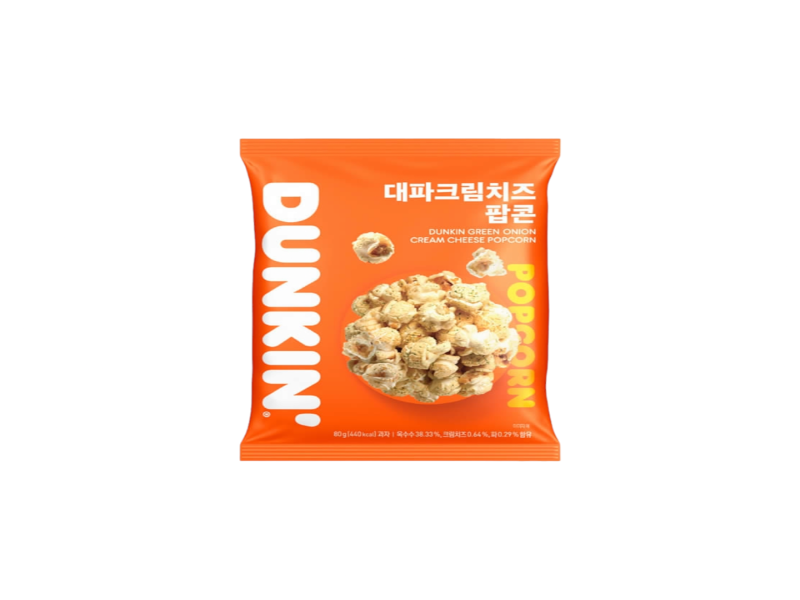 Korea 🇰🇷 - Dunkin' Popcorn Green Onion Cream Cheese