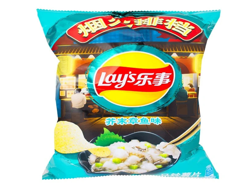 China 🇨🇳 - Lay's Wasabi Octopus