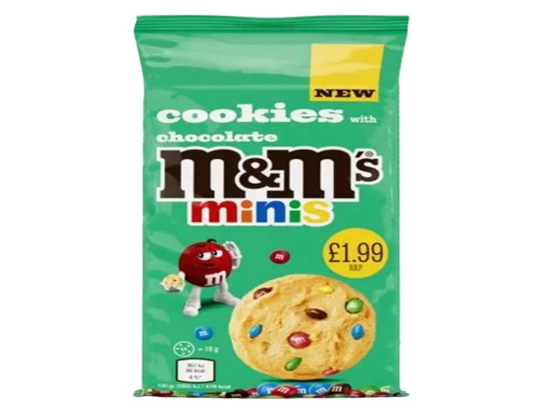 UK 🇬🇧 - M&M's Minis Milk Chocolate Cookies