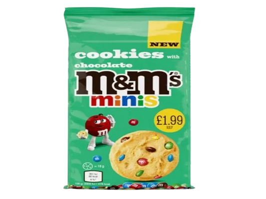 UK 🇬🇧 - M&M's Minis Milk Chocolate Cookies