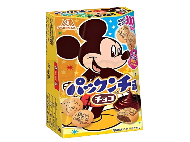 Japan 🇯🇵 - Disney Characters Pakkuncho Chocolate-Filled Biscuits