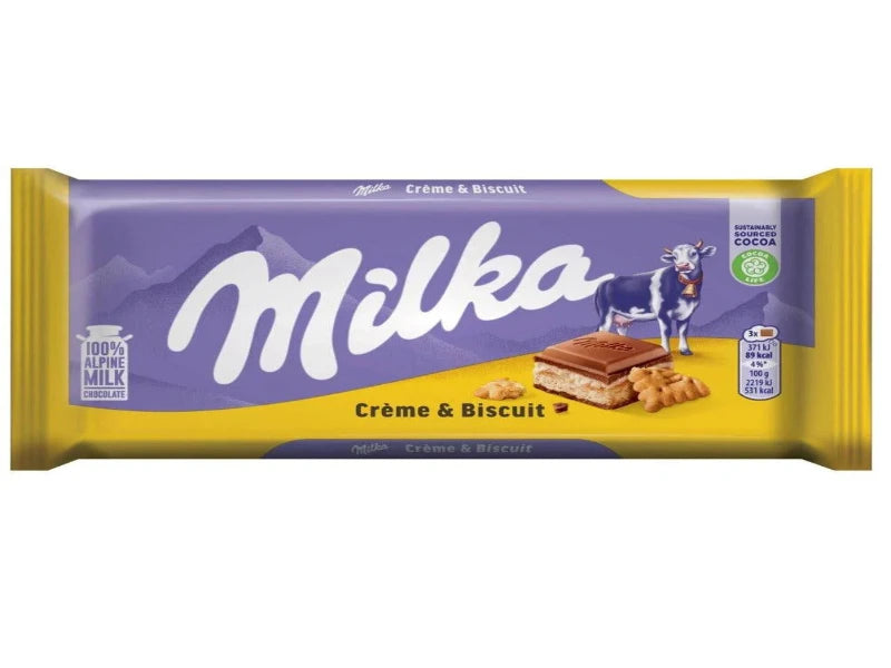 Germany 🇩🇪 - Milka Crème & Biscuit