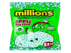 UK 🇬🇧 - Millions Tiny Tasty Chewy Sweets Apple