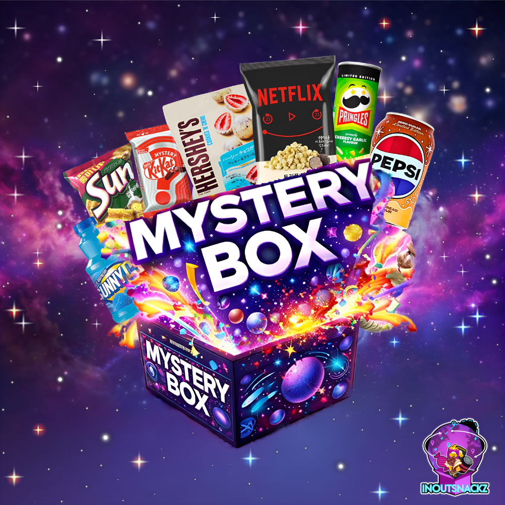 Mini Mystery Snack Box - 10 - 14 International Snacks & Drinks - InOutSnackz