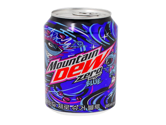 Korea 🇰🇷 - Mountain Dew Zero Sugar Blue