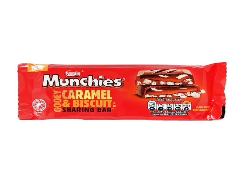 UK 🇬🇧 - Nestle Munchies Gooey Caramel & Biscuit