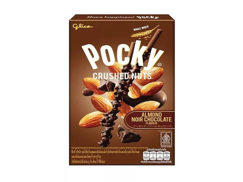 Thailand 🇹🇭 - Pocky Crushed Nuts Almond Noir Chocolate