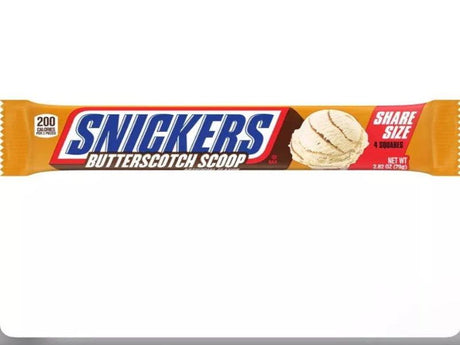 USA 🇺🇸 - Snickers Butterscotch Scoop.