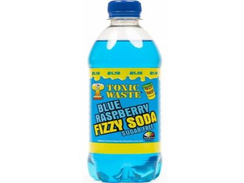 UK 🇬🇧 - Toxic Waste Blue Raspberry Fizzy Soda Sugar Free