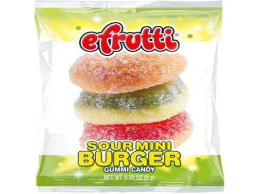 USA 🇺🇸 - Efrutti Sour Mini Burger