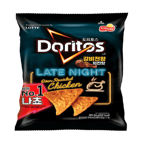 South Korea 🇰🇷 - Doritos Late Night Oven Roasted Chicken - InOutSnackz