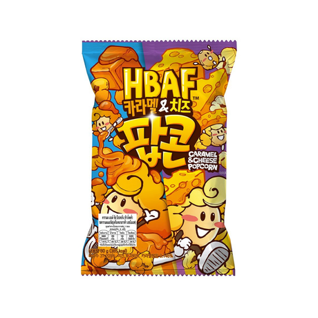 South Korea 🇰🇷 - HBAF Caramel & Cheese Popcorn - InOutSnackz