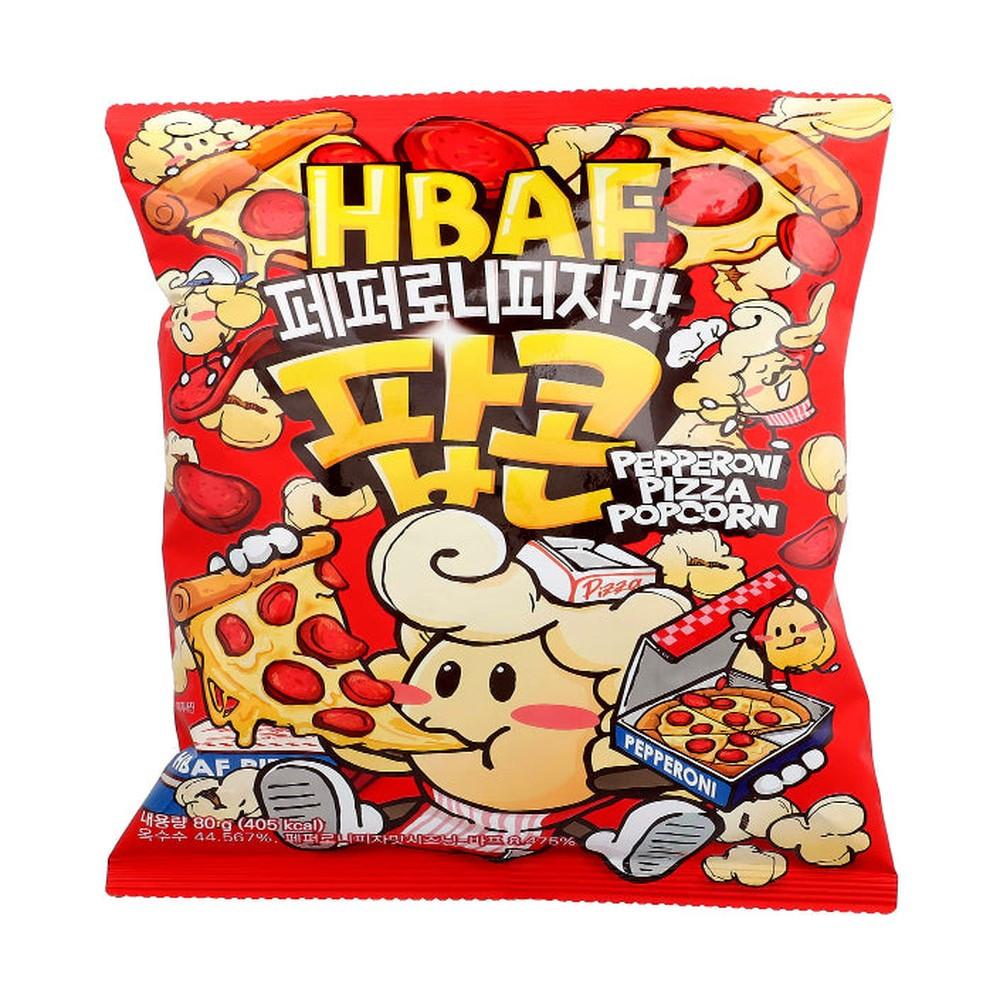 South Korea 🇰🇷 - HBAF Pepperoni Pizza Popcorn - InOutSnackz